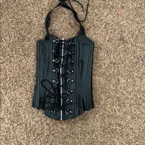 A black corset